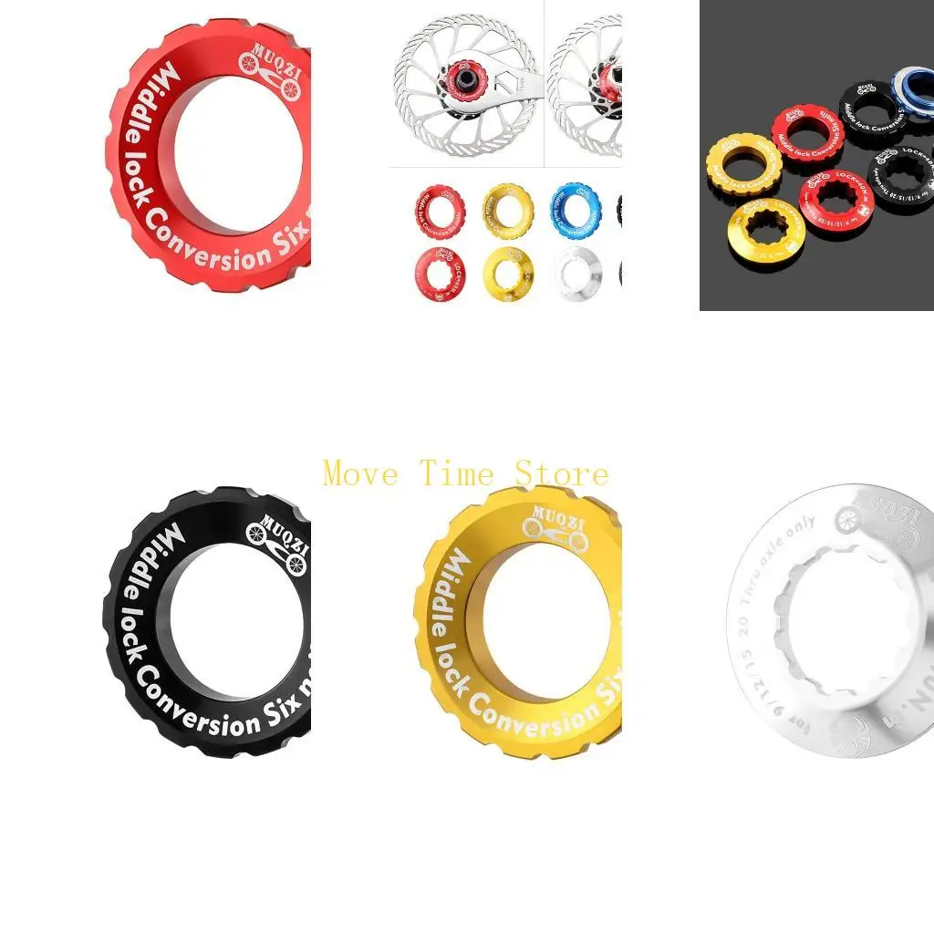 92ME Centerlock Rotor Lock Rings Bike Hubs Center Lock Centerlock Lockring Wheelset Hubs Barrels Shafts Disc Rotor Lock Rings