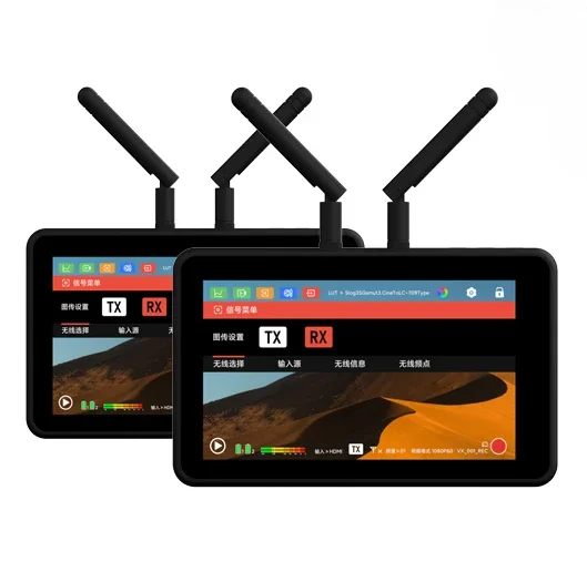 

FOR a5 Collaboration Set One Send One Receive Wireless Set All in One Machine High Definition Display Screen DSLR Camera