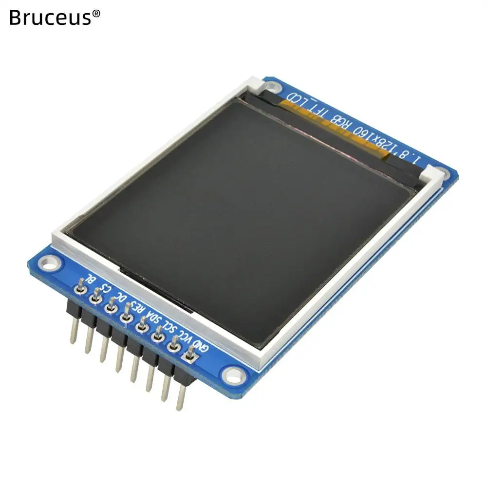 Imagem -06 - Fonte de Alimentação Oled para Arduino 1.8 Polegada Tft 128x160 Módulo de Exibição Spi Substituir Colorido St7735s 3.3v