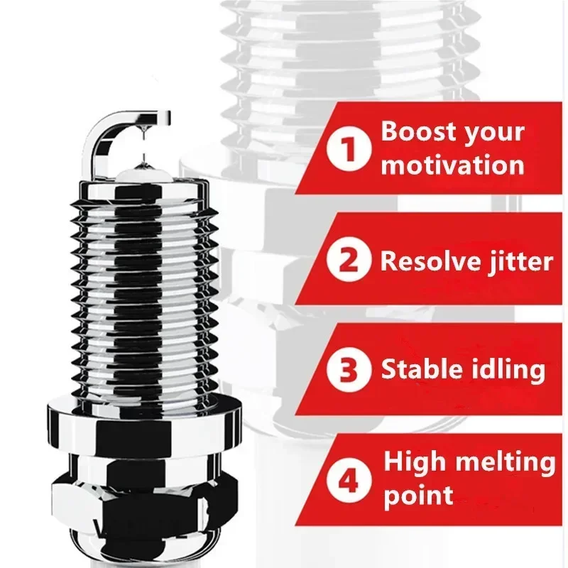 Suitable For Chery Tiggo 5 5x 7 8 Plus Kunpeng E+ Pro Double Iridium Spark Plug Auto Parts