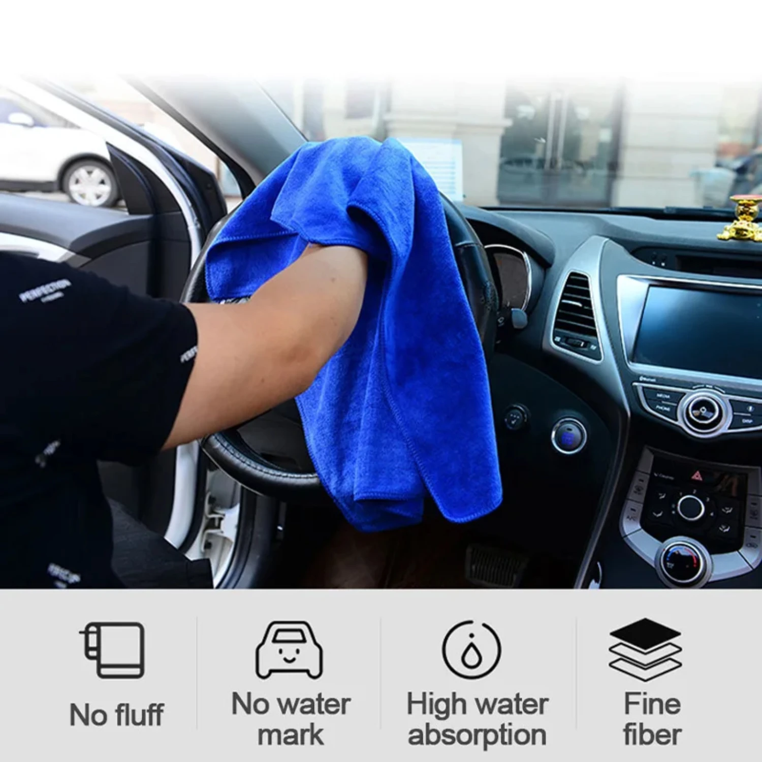 

Car Wash Microfiber Towel 160x60cm Extra Large Size Car Cleaning Drying Cloth Super Absorbent Towels Car Detailing Care