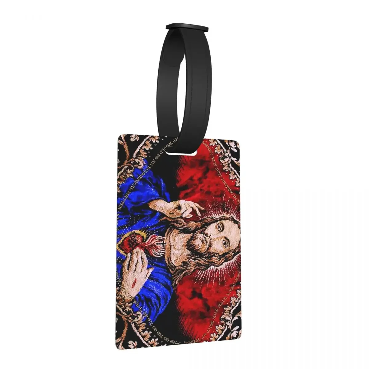 

Багажные бирки для дивана «Отец Тед», аксессуары для чемодана, дорожный портативный багаж, посадочная бирка, держатель этикетки, идентификационное имя, адрес