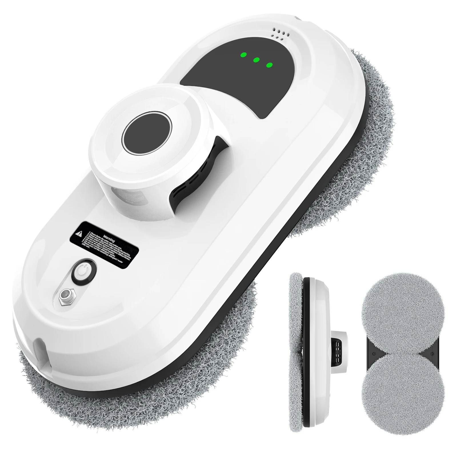 5600pa Robot per la pulizia delle finestre Aspirapolvere intelligente per uso domestico Telecomando Anti caduta Lavavetri elettrico Detergente per vetri