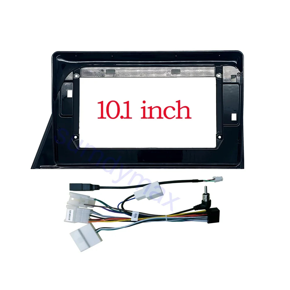 10.1inch android 2din Car Radio Frame For toyota sienta 2015-2019 big screen Radio Audio Dash Fitting Panel Kit