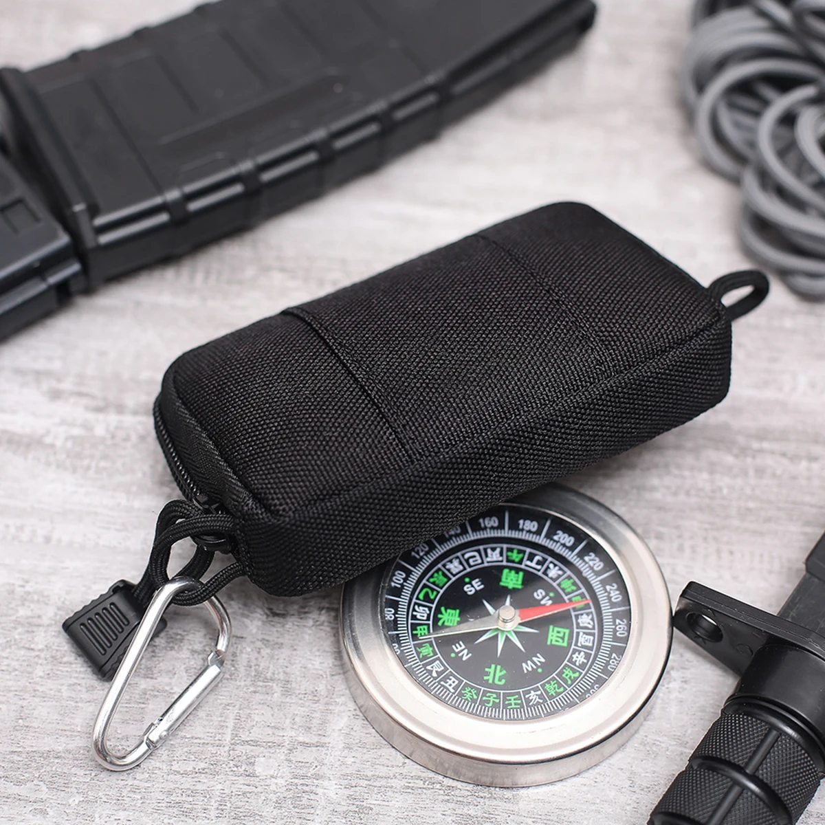 Маленькая поясная сумка Military Fan EDC, многофункциональный футляр для карт, футляр для ключей, мини-кошелек для монет для путешествий на открытом воздухе