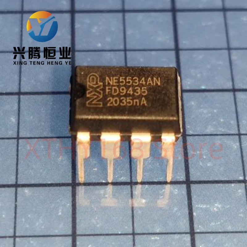10PCS/lot New OriginaI NE5534AN NE5534ANG or NE5534N NE5534NG NE5534 DIP-8 Low noise op amp