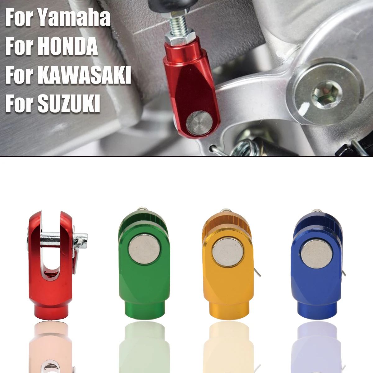 

Motorcycle Accessories Rear Brake Clevis For HONDA Kawasaki Suzuki YAMAHA YZ125 YZ250 YZ250F YZ450F WR250F WR450F RM85-250 DRZ