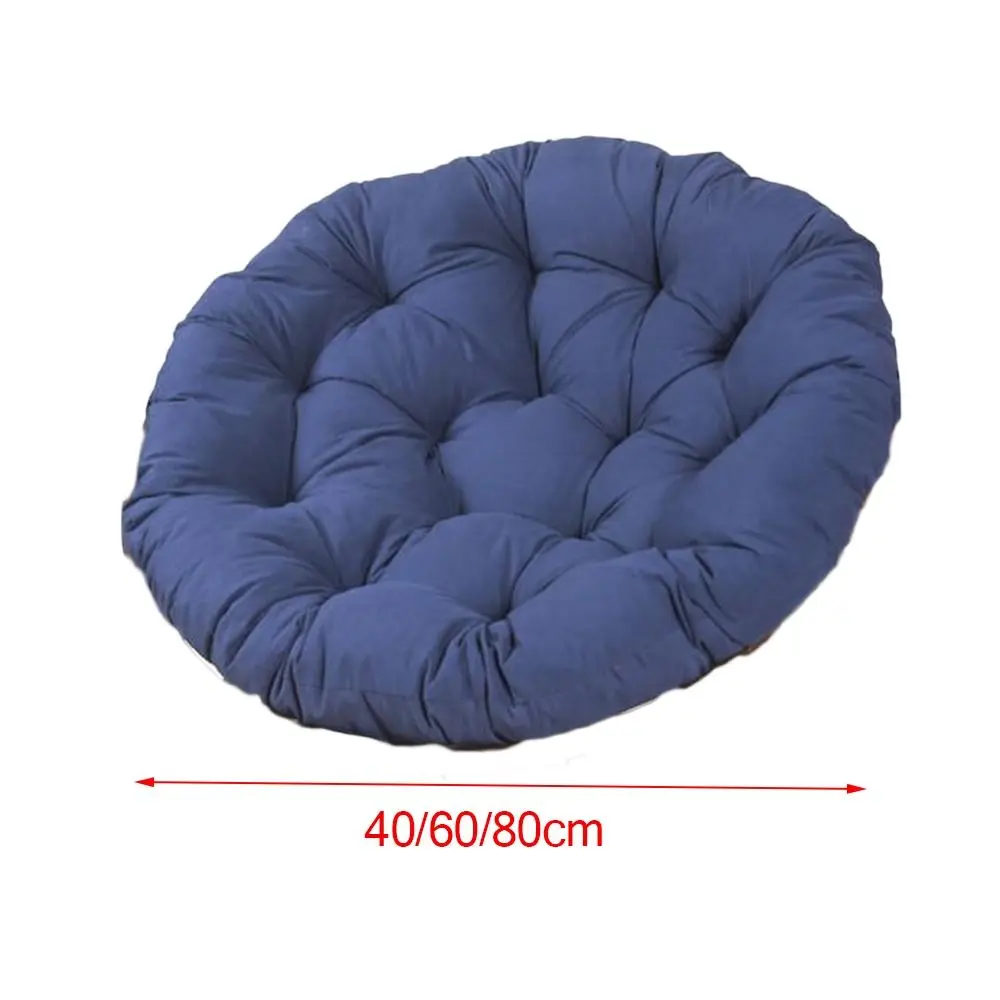 Hammock Swing Home Chair Mat Outdoor Supply Thickened Round Pouf Cushion Floor Cushions 40/60/80cm Rocking Chair Seat Mat Tatami