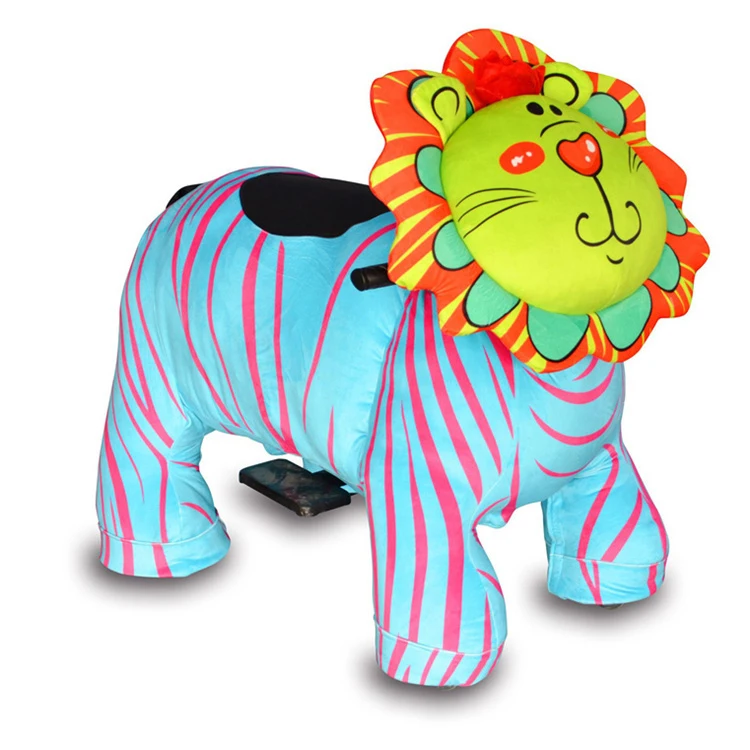 

SIBO Лидер продаж, электронная езда на животных, плюшевый электрический скутер на батарейках, езда на животных