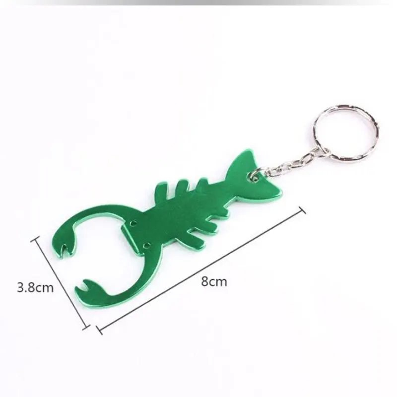 Mini Shrimp Bottle Opener Lobster Bottle Opener Scorpion Bottle Opener Portable Bottle Opener With Key Ring Home Keychain