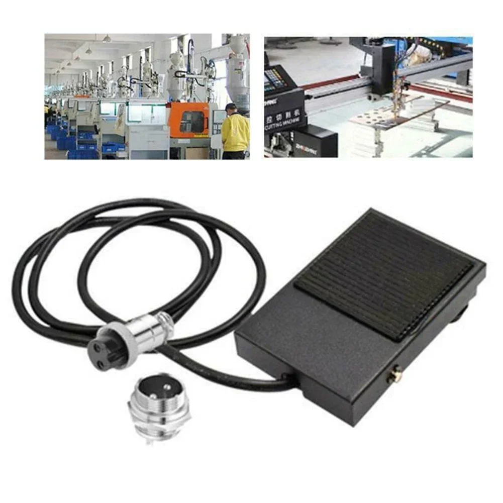 

Spot Welded Foot Pedal 5A Accessories Anti-skid Control TIG Welding 1pc 2/3-pin Cutting Foot Controller Useful