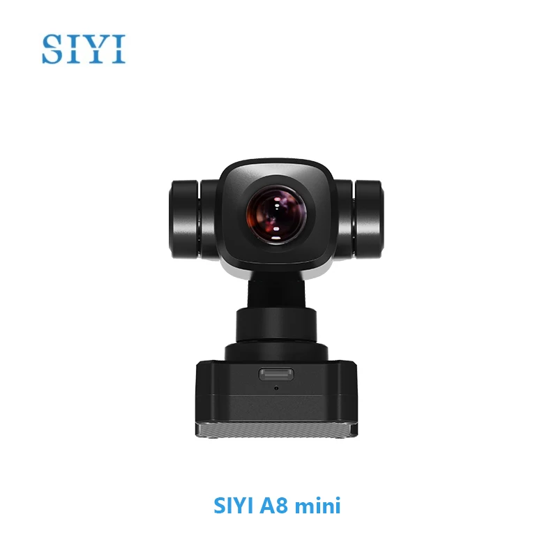 SIYI A8 mini 4K 8MP Ultra HD 6X Digital Zoom Gimbal Camera with 1/1.7" Sony Sensor 95g Lightweight 55x55x70mm