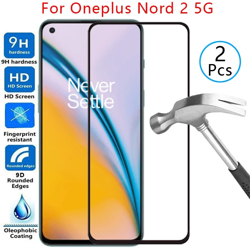 

tempered glass case for oneplus nord 2 5g cover on one plus nord2 oneplusnord2 6.43 protective phone coque bag omeplus onepls