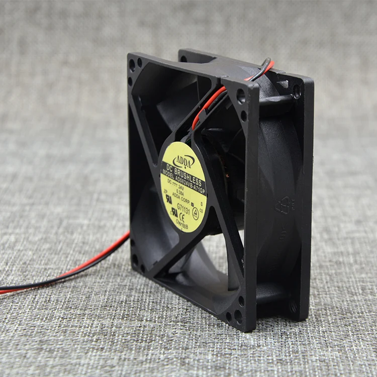 AD0824VB-A71GP For ADDA 8025 DC 24V 0.38A cooler Frequency Cooling Fan