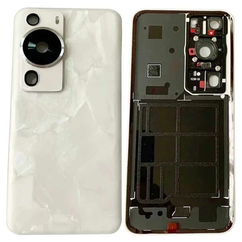 For Huawei P60 Pro P60Pro Battery Cover Rear Door Back Cover Case Housing with Camera Lens Repair Parts MNA-AL00 MNA-LX9
