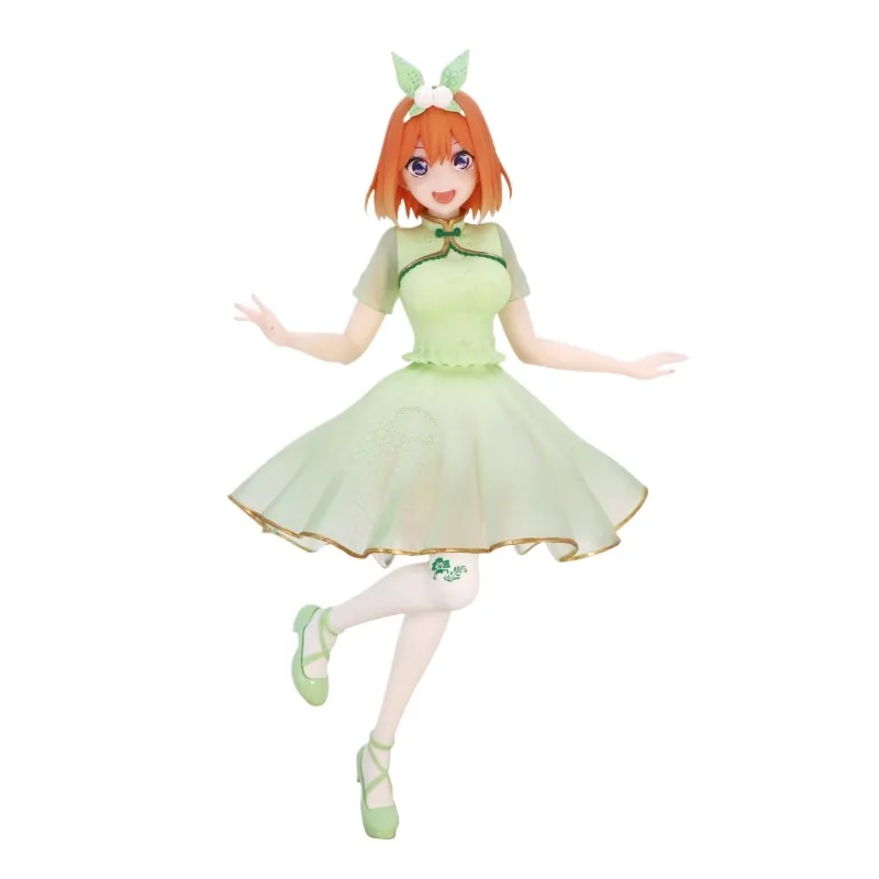 In Stock Genuine FuRyu Gotoubun No Hanayome Nakano Yotsuba Anime Figure Garage Kit Anime Cartoon Model Toys Model Decoration