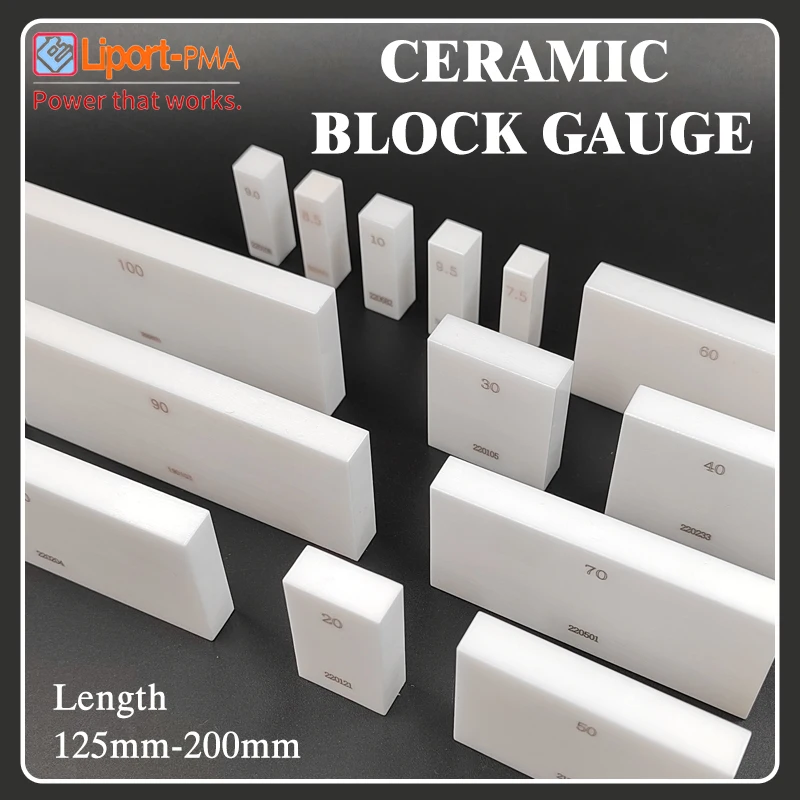 

1pc,125-200mm Length,Ceramic Rectangular Gauge Block,Grade 0 ,Customized Gauge,Tools for Micrometer and Caliper Inspection