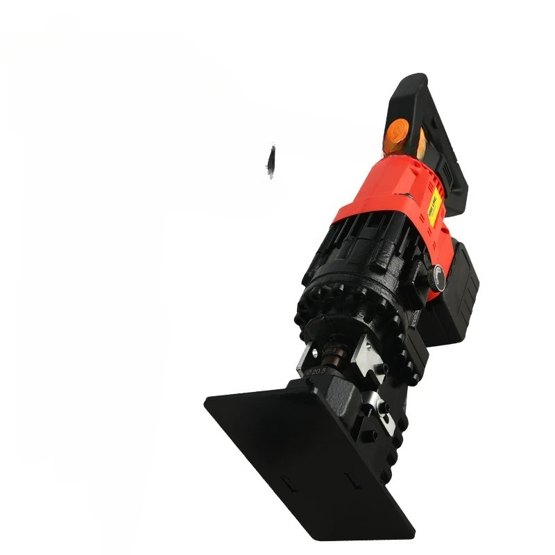 

Hydraulic punching machine Angle iron Channel steel Angle steel Flat iron punching Portable electric hydraulic punching device