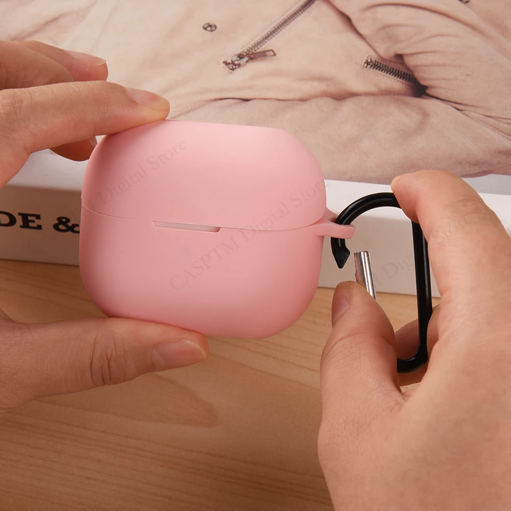 حافظة لهاتف سامسونج جالاكسي بادز 3 برو غطاء سيليكون ناعم لهاتف سامسونج Buds3 Pro Buzz 3 Pro حافظة شحن حقيبة سماعة رأس Funda