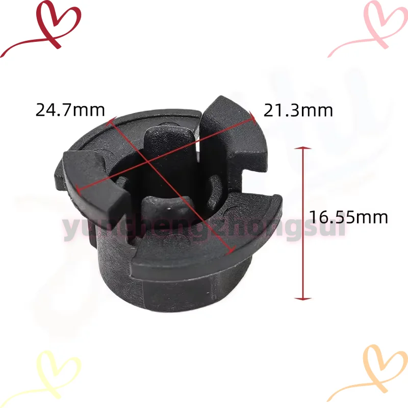 3PCS ACC Radar Sensor Control Unit Bracket Clamp Retainer Buckle OE 0203009002 36806TLAA01 PA66‑GF30 Fit General Motors