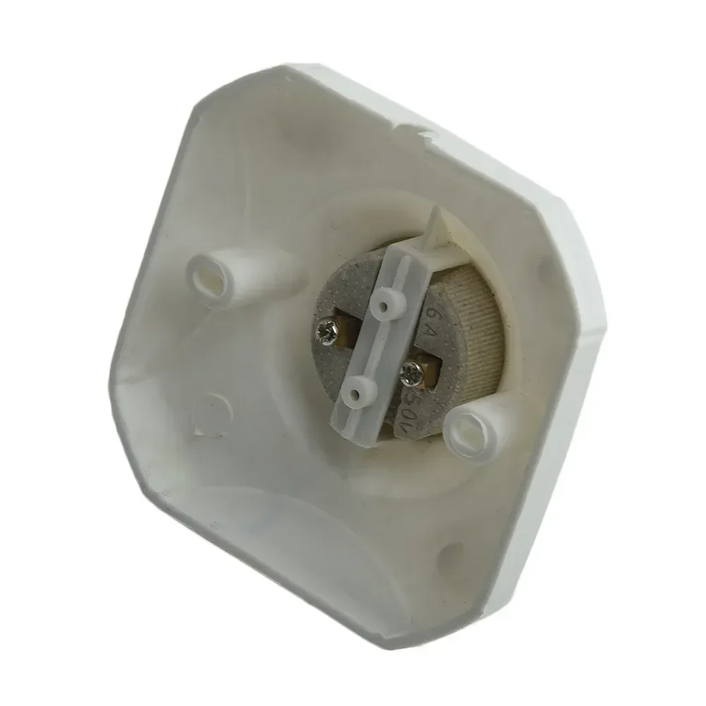 1pc E27 Socket Lamp Base Heat Light Bulb Lamp Socket Holder Porcelain Straight Glazed Ceramic Hot