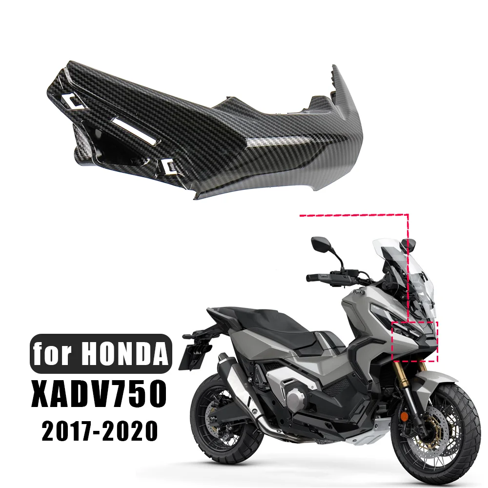 

XADV750 Motorcycle Front Beak Nose Extension Cover For Honda X-ADV 750 2017 2018 2019 2020 Frame Panel Covers Guard Carbon Fiber