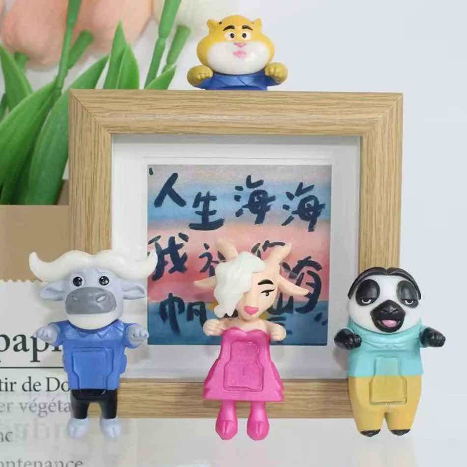 Neue 12 stücke Verrückte Tier Stadt Nick Wilde Judy Hopps Blind Box Spielzeug Anime Figur Neue Desktop Dekorationen kinder geschenke