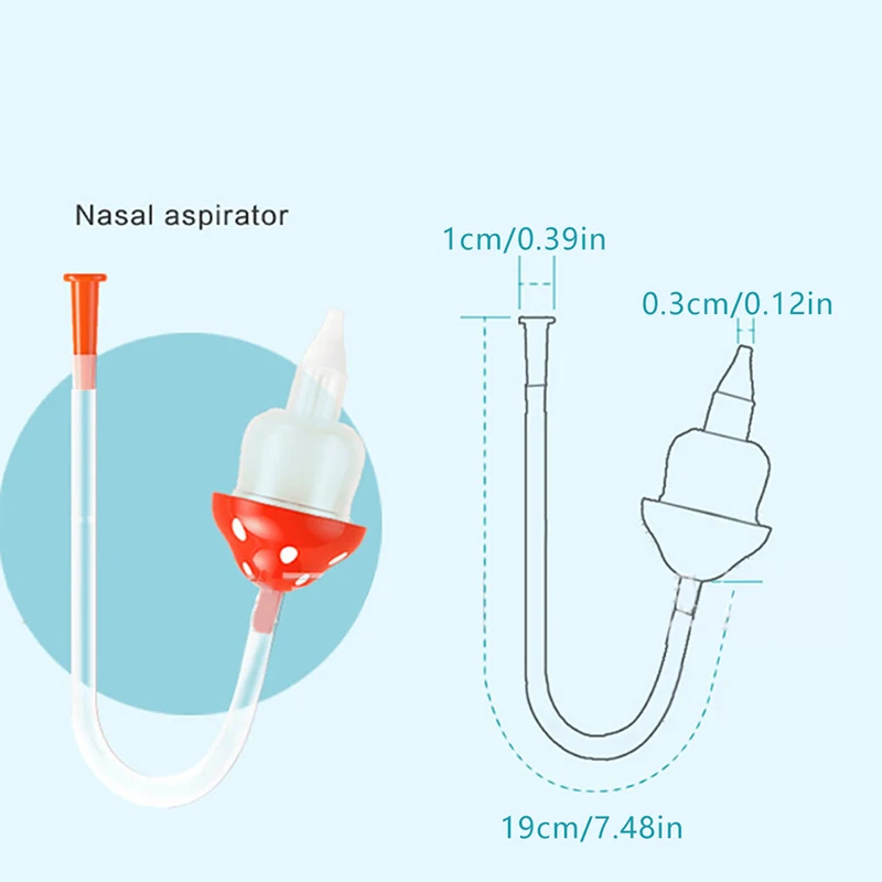 1pc Baby Nasen sauger Rotz reiniger Baby Mund Saug katheter Kinder Nasen sauger Reinigung Sauger Nase Reinigungs werkzeug