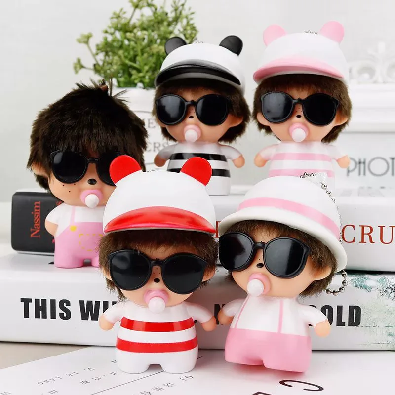 New model Mickey Mouse Cute cartoon keychain doll, cheap backpack, key pendant, keychain