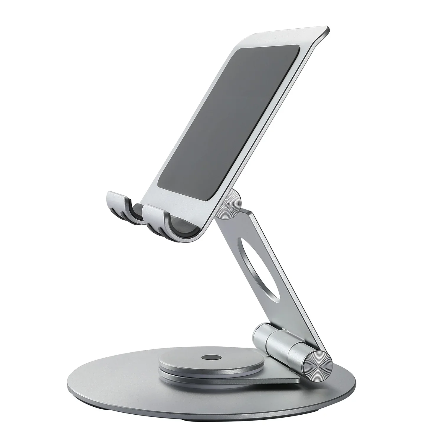 

360 rotating aluminum desktop tablet pc stand holder