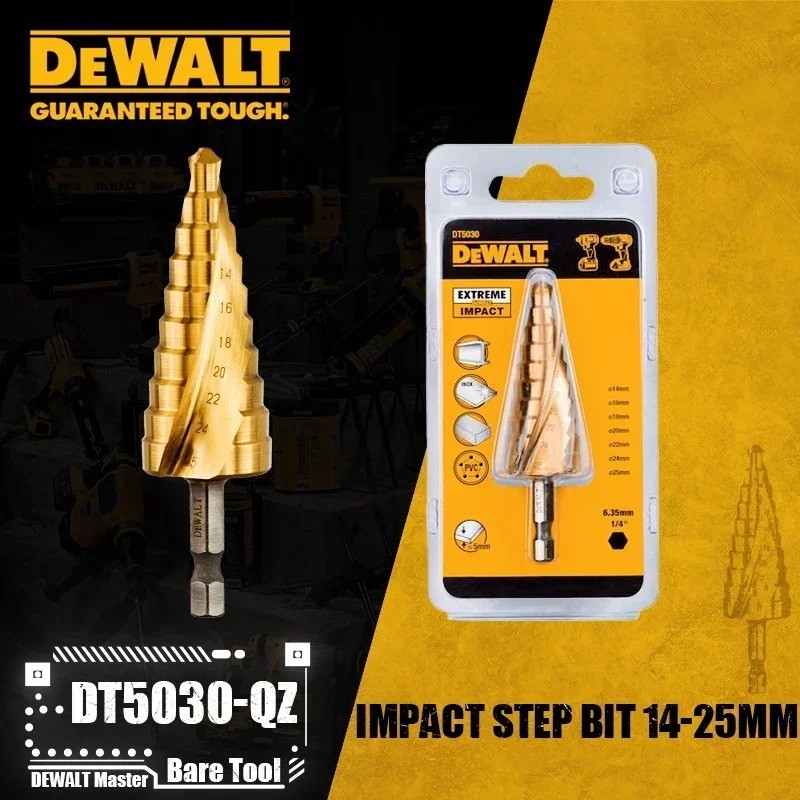 DEWALT Impact Step Bit DT5026-QZ DT5027-QZ DT5030-QZ DT5031-QZ Power Tool Accessories