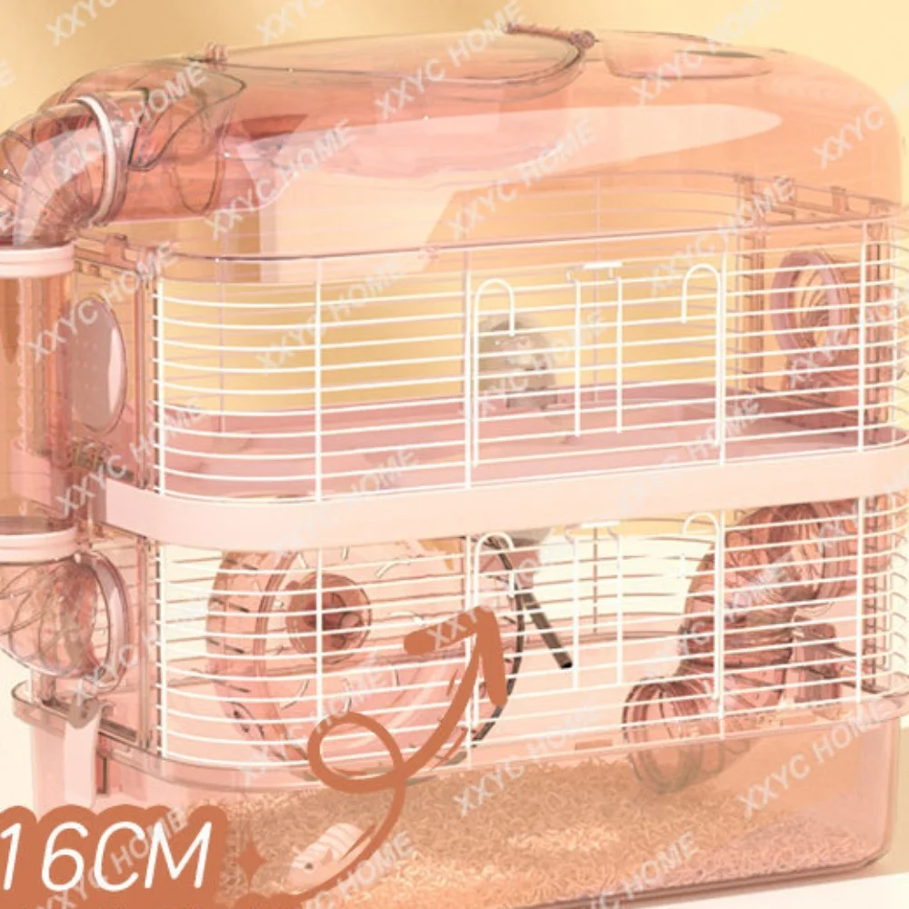 

Hamster CageOversized Villa Anti-Escape Small Hamster House Three-Layer Djungarian Hamster Cage Large Nest Luxury House Supplies