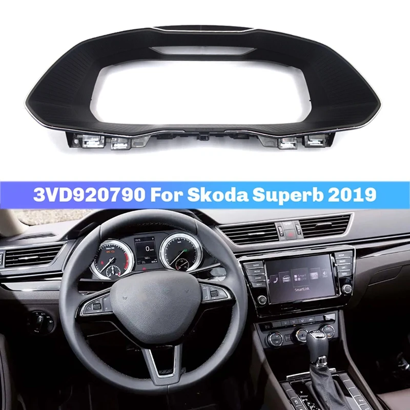 Car Virtual Cockpit LCD Digital Instrument Panel LCD Instrument Frame 3VD920790 For Skoda Superb 2019