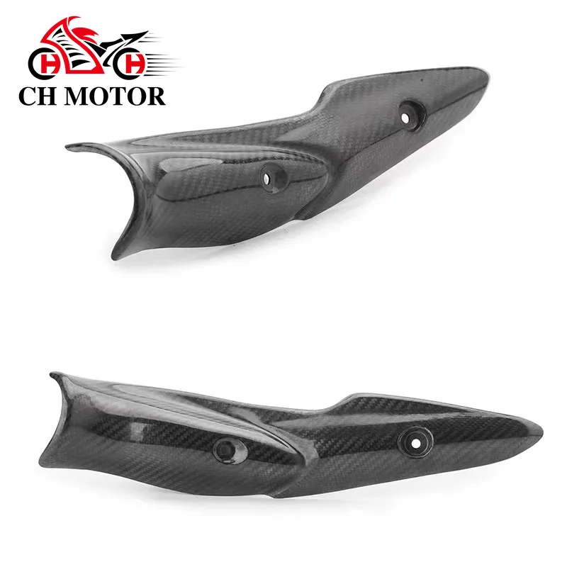 Protection de silencieux en fibre de carbone de qualité supérieure pour Kawasaki Z900, bouclier thermique anti-brûlure
