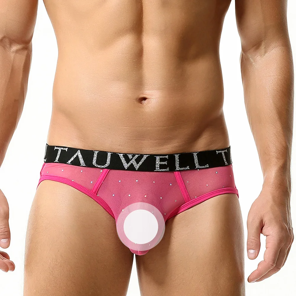 Männer Erotische Ausbuchtung Suspensorium Homosexuell Sexy Niedrige Taille U Konvexen Kurze Glänzende Pailletten Mesh Ultra-Dünne Voll Transparent offenen Gesäß Tanga