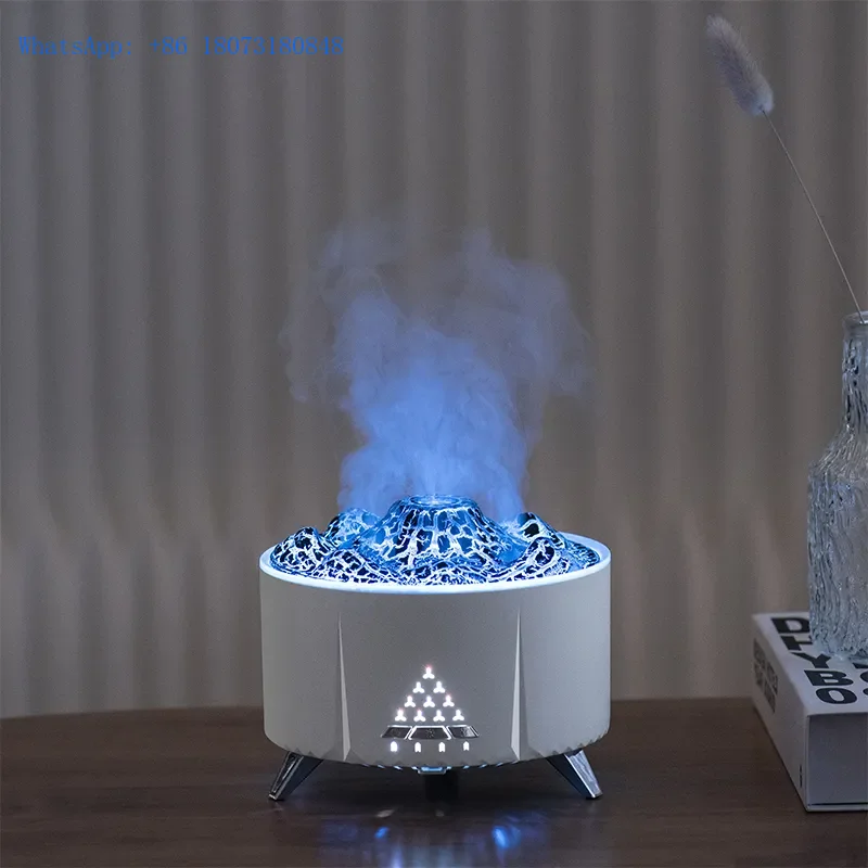 

Portable Household Mini Air Humidifier Ultrasonic Aromatherapy Fragrance Mist flame humidifier diffuser aroma essential oil