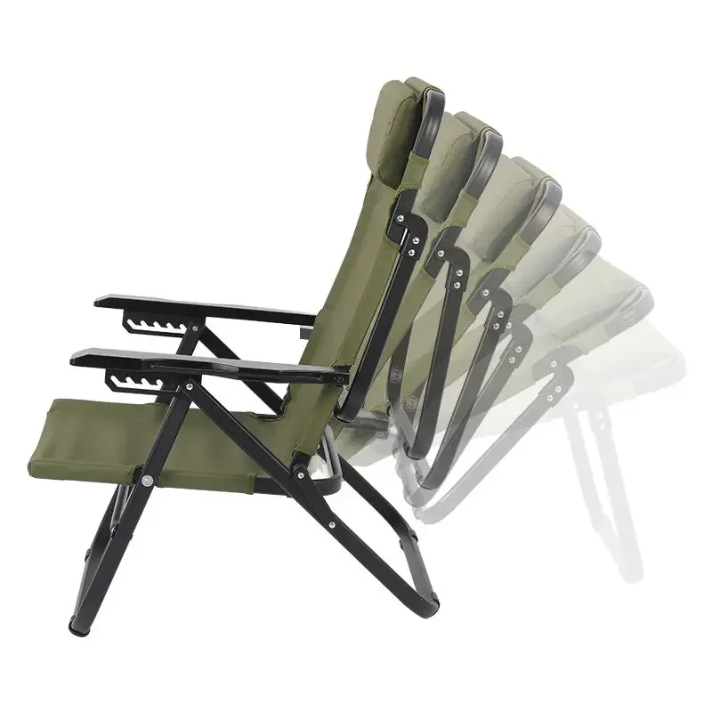 

Высококачественный регулируемый ультралегкий портативный складной стул для кемпинга на открытом воздухе