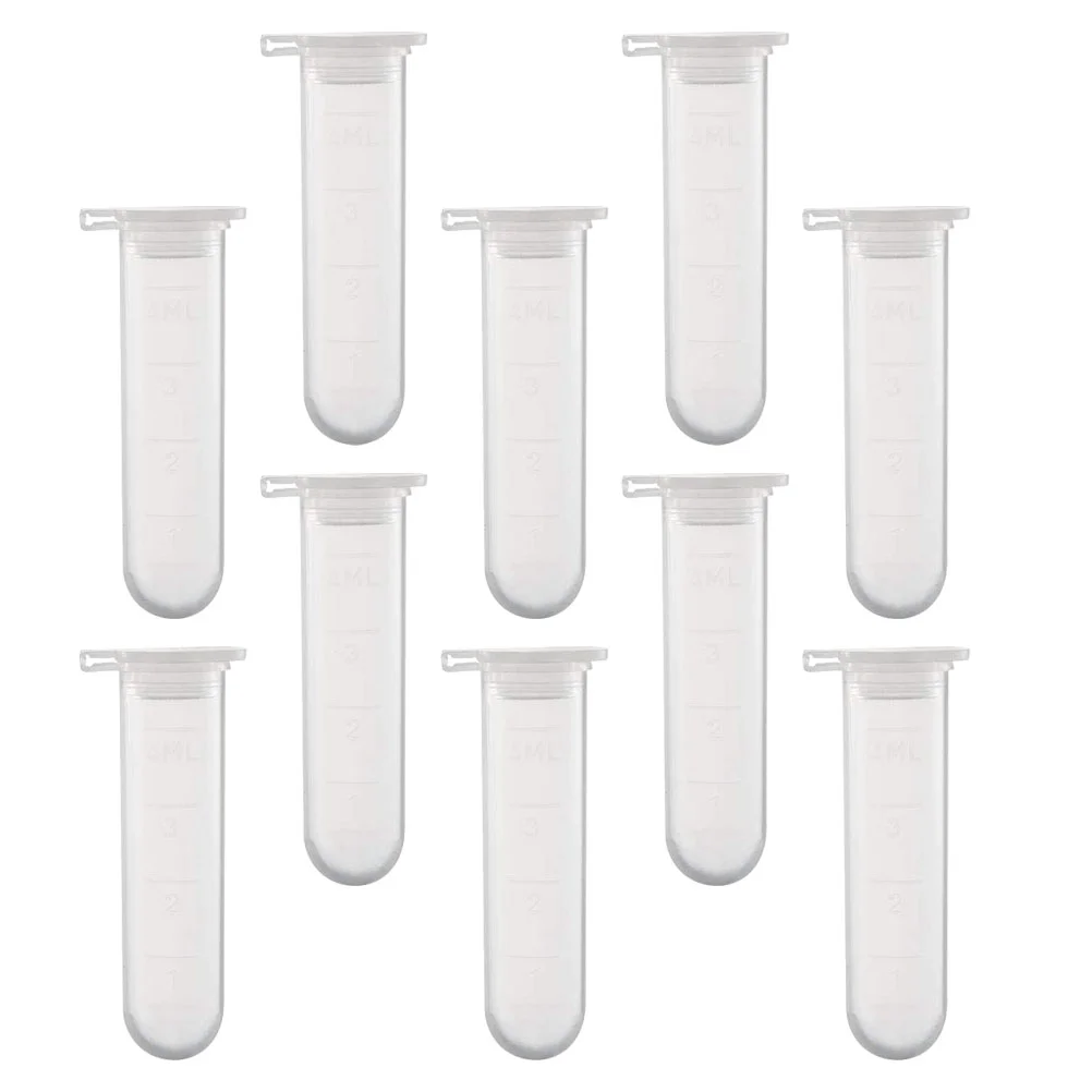 50 Pcs Centrifuge Tube Test 5ml with Scale Laboratory for Centrifugal Vials Glass