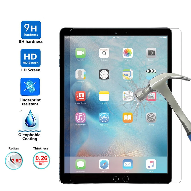 3PCS Tempered Glass For iPad Air 5 4 10.9 Pro 11 2022 2021 10th 8th 7th 6th 5th generation Mini 6 10.5 9.7 Full Screen Protector