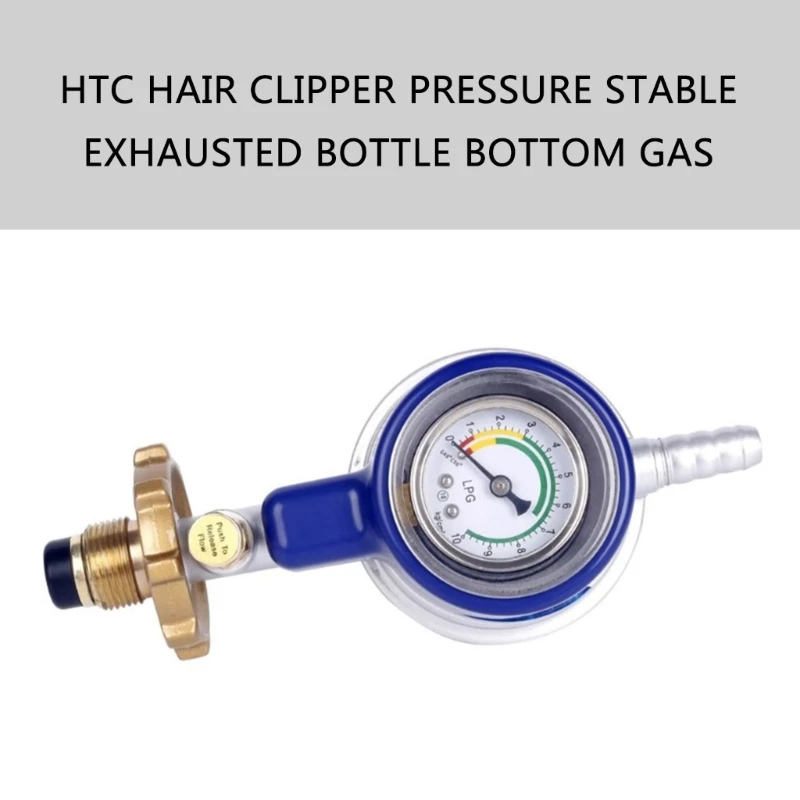 Explosions Proof Gas Regulator Low Pressure Valves with Monitoring Gauge