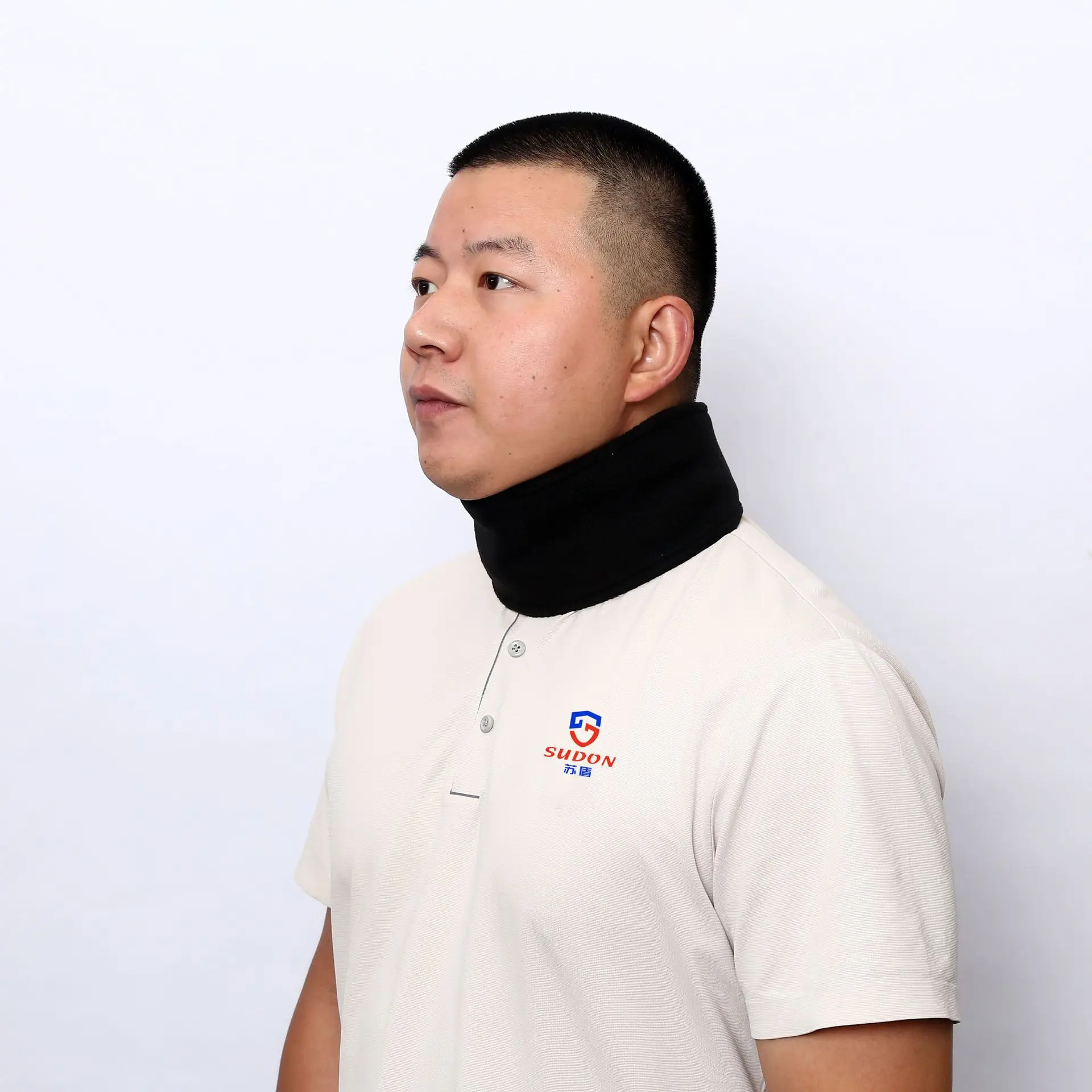 وشاح مرن مضاد للقطع في الهواء الطلق، معدات واقية مضادة للسكين ومضادة للقطع ومضادة للخدش لحماية سلامة الرقبة