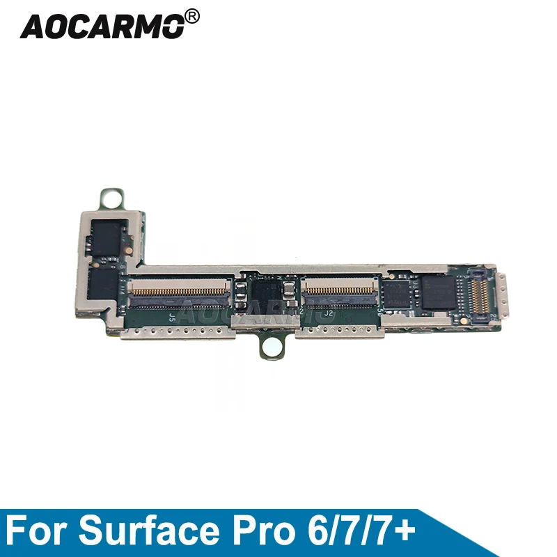 

Aocarmo For Microsoft Surface Pro 6 7 7+ Pro5 Pro7 PlusTouch Small Board Flex Cable Replacment Parts