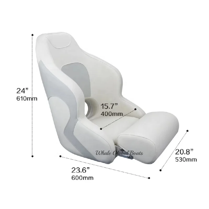 

STLF High Back Comfortable Yacht Seat with Leg Rest