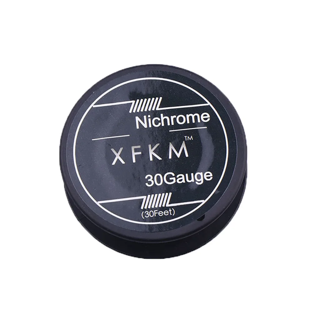 XFKM high quality 10M/ROll NI80 wire Resistance Wire for rda rta Heating Wires DIY MTL Coil Tools