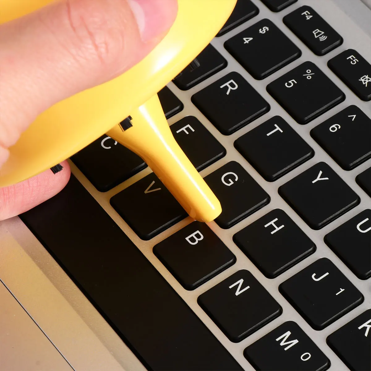 

Wireless Mini Desktop Vacuum Cleaner Portable Silent Dust Collector For Office Home Car Use Yellow Efficient Crumb Ashes Cleaner