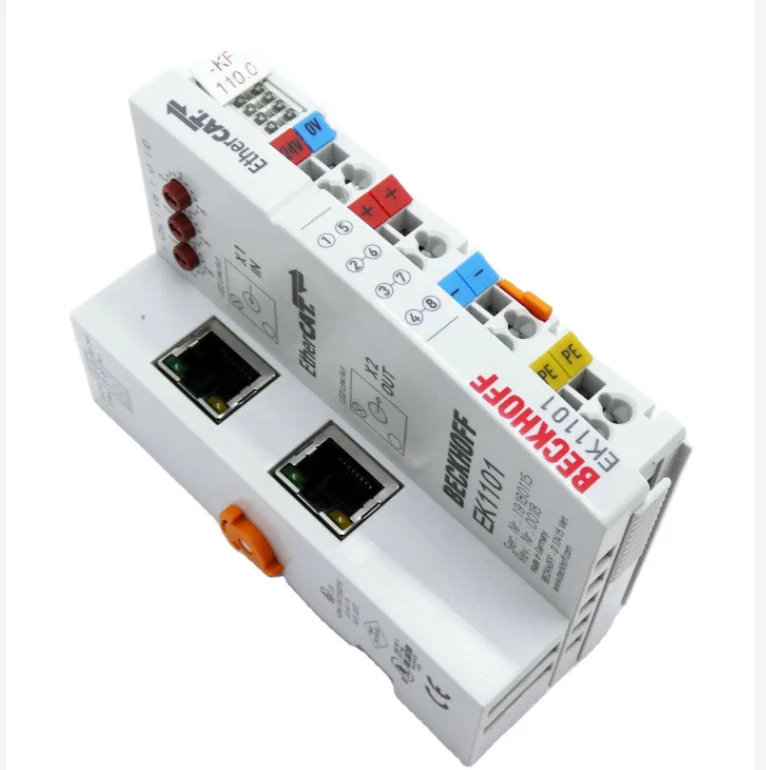 

Beckhoff EtherCAT Coupler with ID switch output terminal module EK1101