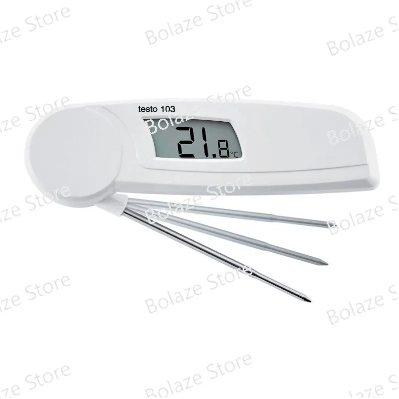 

103 folding digital food thermometer testo order NO. 0560 0103, HACCP compliant Penetration thermometer