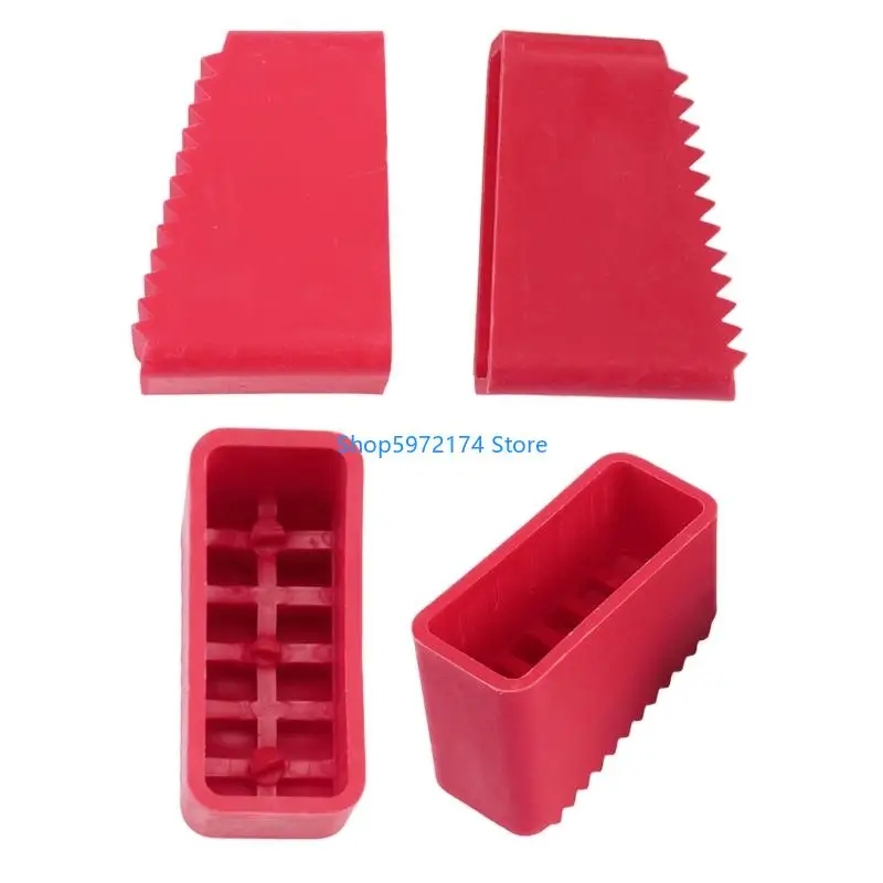 Y3NB 4Pcs Ladder Feet Cover Cushion Extension Ladder Cover Security Bumper Replacement for Ladder Security Accessories