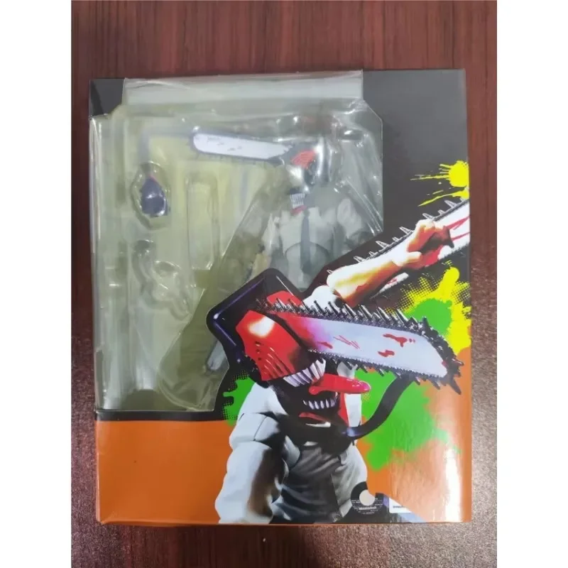 Em estoque original shf motosserra homem anime figura denji anime figuras de ação para criança modelo coleção ornamentos brinquedos presentes do feriado