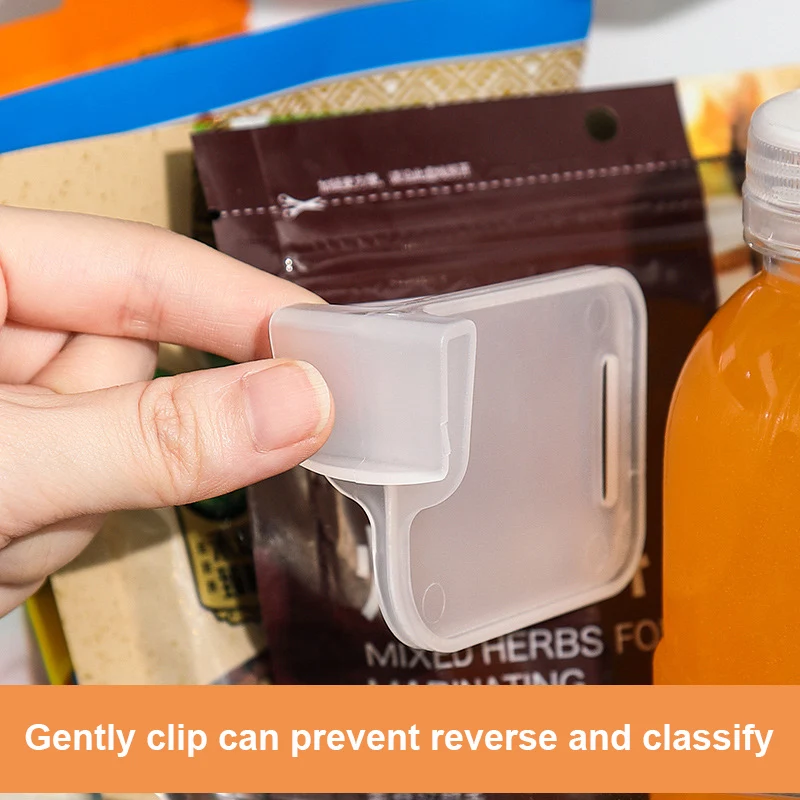 5PCS Refrigerator Dividers Adjustable Snap-on Separator Fridge Space Allocators Refrigerators Partition Bottle Can Storage Rack